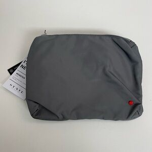 State Bag Lorimer Fanny Pack Belt Bag Zip Pocket Nylon Travel Grey Silver Unisex
